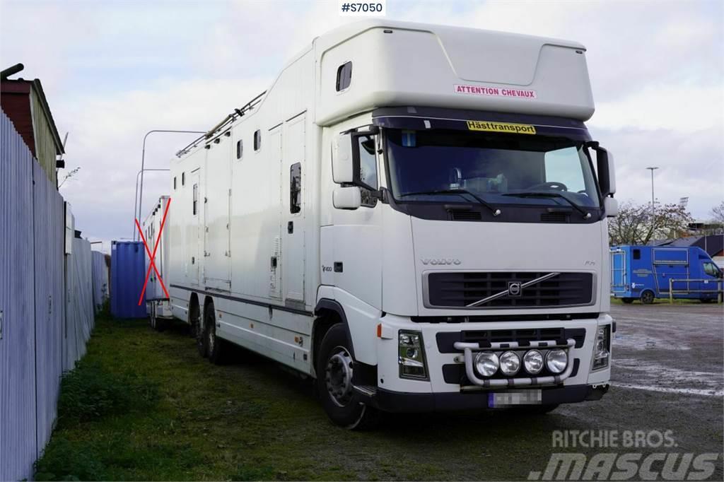 Volvo FH 400 6*2 Horse transport with room for 9 horses Dyretransport