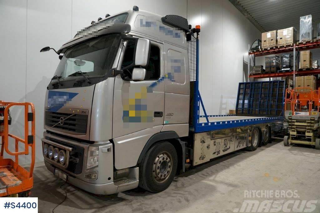 Volvo FH480 6x2 Truck with flatbed Planbiler