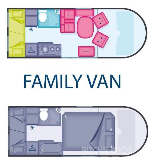  DREAMER FAMILY VAN Bobil og campingvogn
