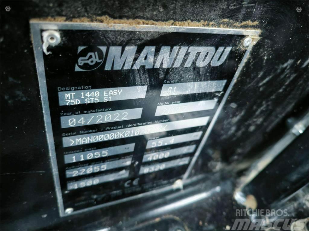 Manitou MT 1440 easy Frontlastere og graveredskap
