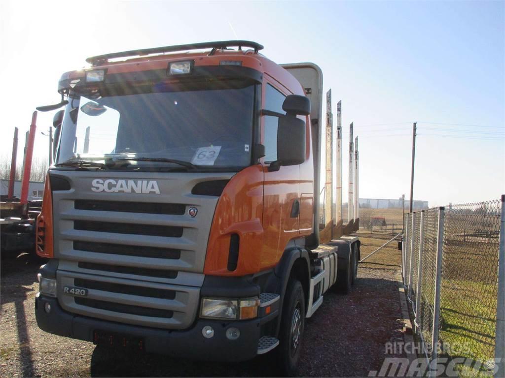 Scania R420 Tømmerbiler