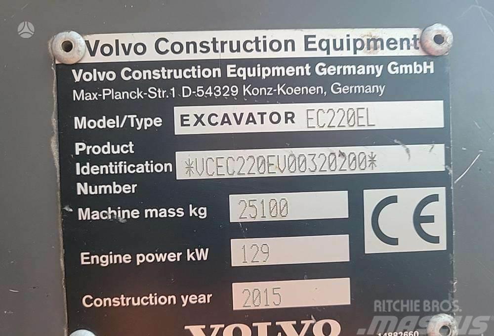 Volvo EC220E Beltegraver