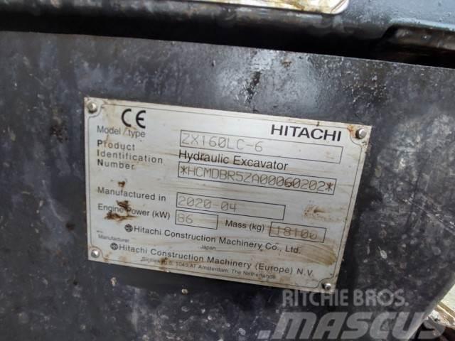 Hitachi ZX160 LC-6 Beltegraver