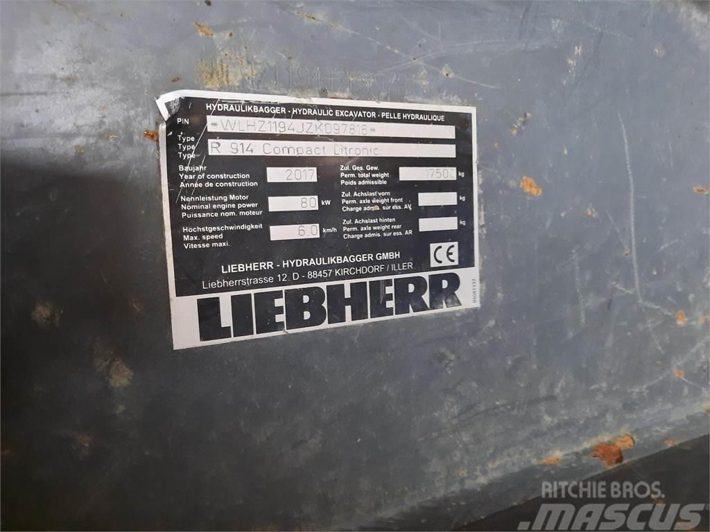 Liebherr R914 Compact Litronic Beltegraver
