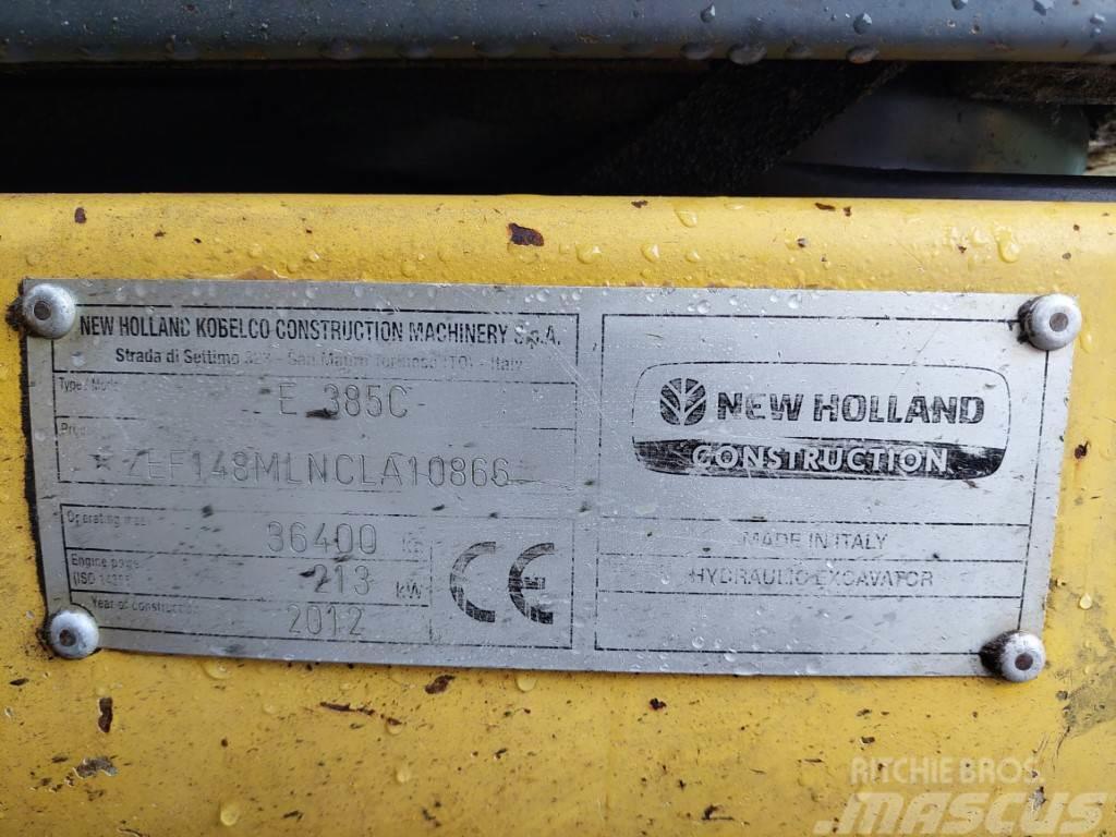 New Holland E385C Beltegraver