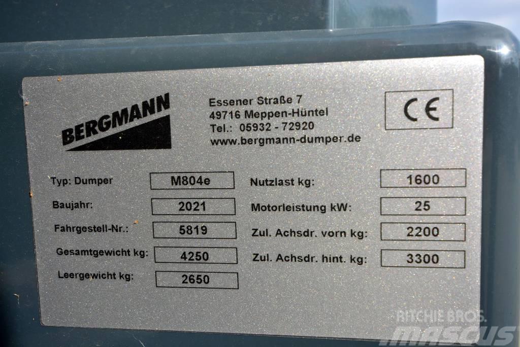 Bergmann M804e elektrisch Rammestyrte Dumpere