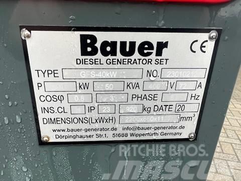 Bauer GFS-40 kW Diesel Generatorer