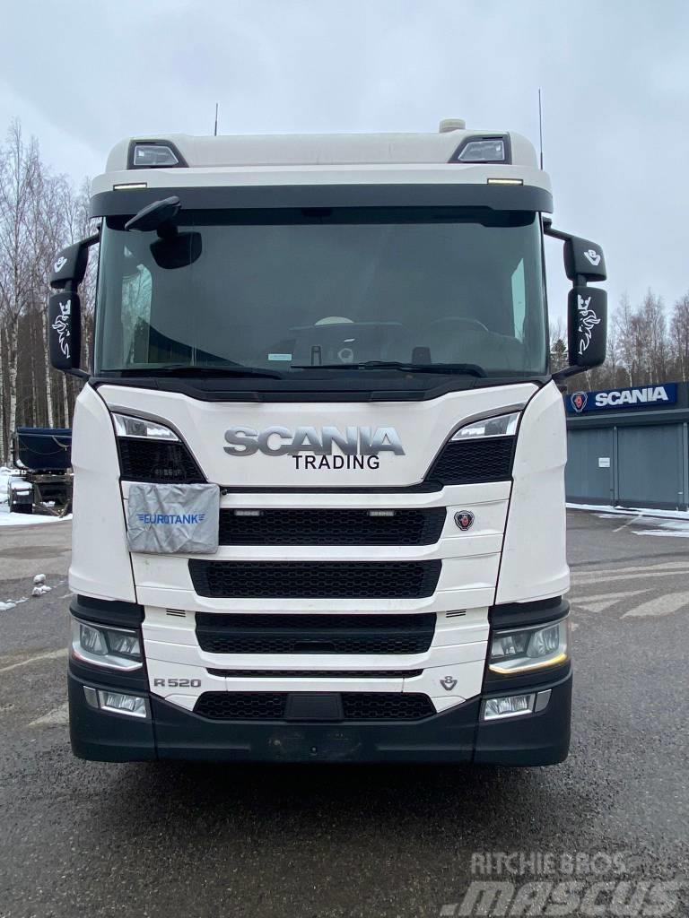 Scania R520 8x4 Retarder Full Air ADR Skapbiler Frys/kjøl/varme