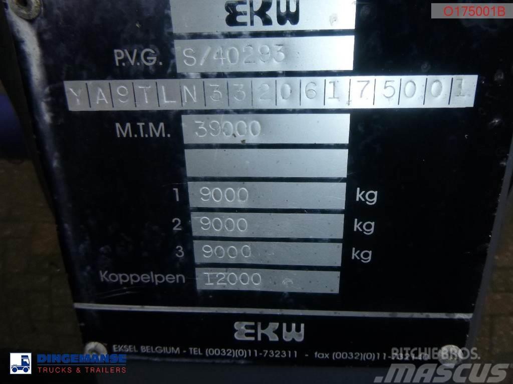EKW Heavy oil tank inox 32.6 m3 / 1 comp Tanksemi