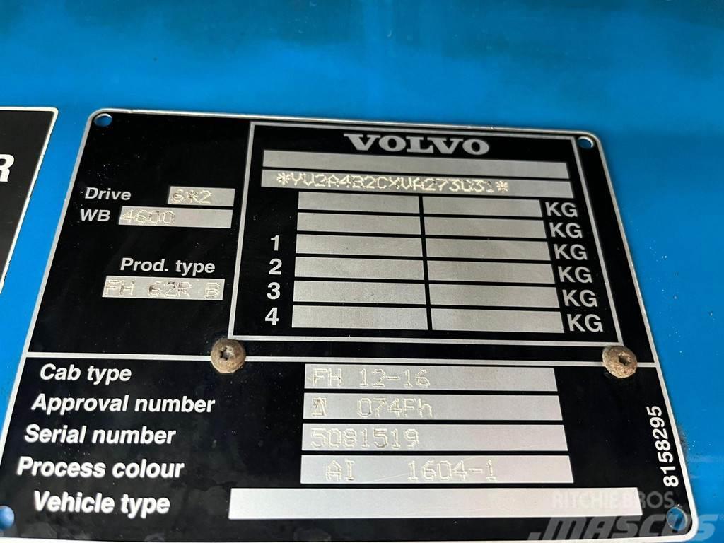 Volvo FH12 380 6x2 INTERCONSULT TANK 11920 L Slamsugere