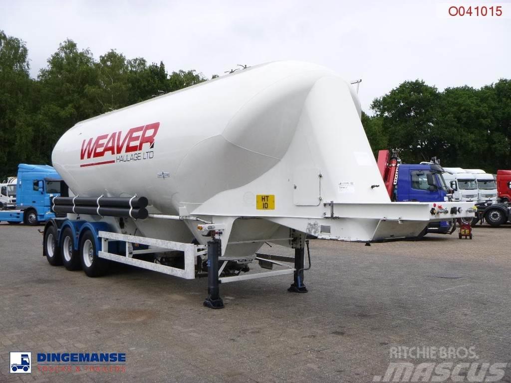 Spitzer Powder tank alu 43 m3 / 1 comp Tanksemi