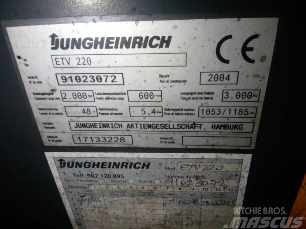 Jungheinrich ETV 220 Skyvemasttruck
