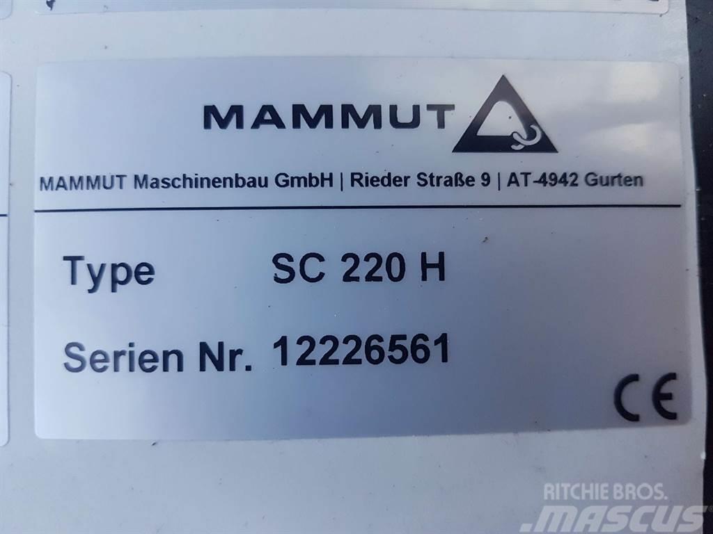 Mammut SC220H - Silage cutter/Silageschneider/Kuilhapper Fôrutlegger