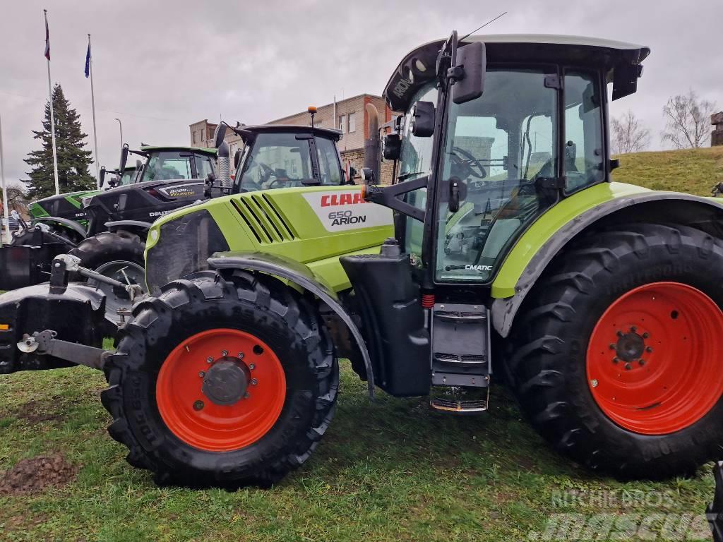 CLAAS Arion 650 Cmatic Traktorer