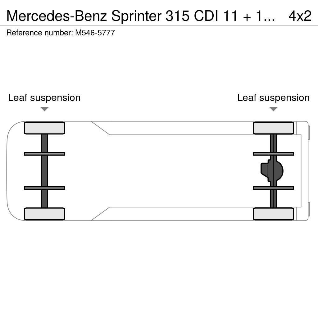 Mercedes-Benz Sprinter 315 CDI 11 + 1 SEATS / LIFT Bybusser