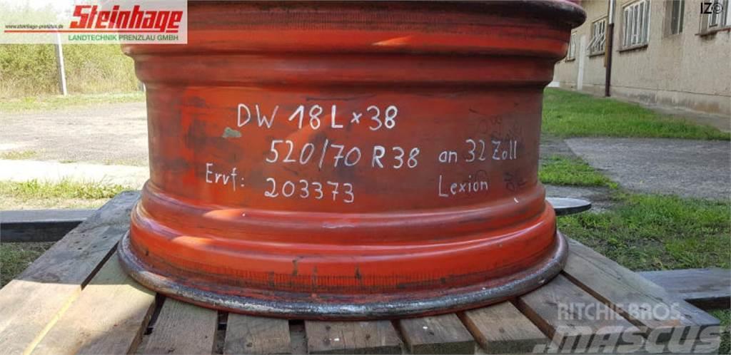 CLAAS DW 18L38 (Zwilling) Dekk, hjul og felger