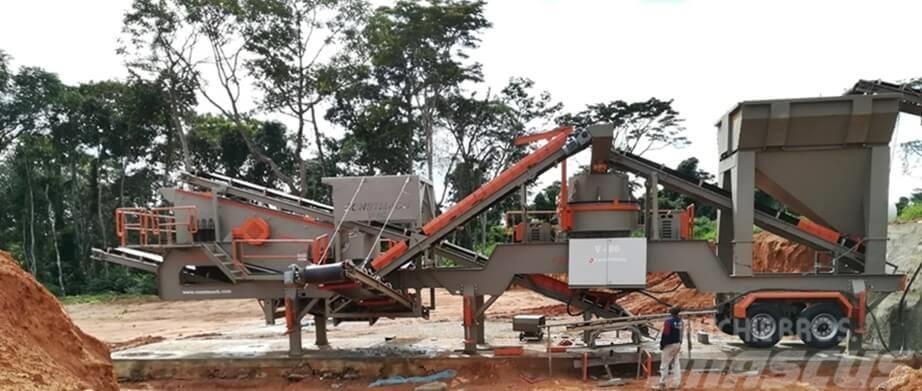 Constmach Mobile VSI Crushing Plant | Sand Making Machine Mobile knuseverk