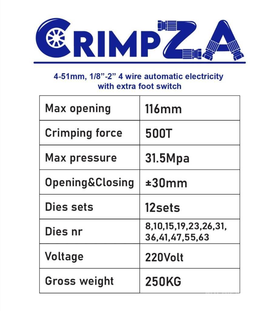  CrimpZA Crimping, Skiving, Cutting Equipment 12v/2 Annet