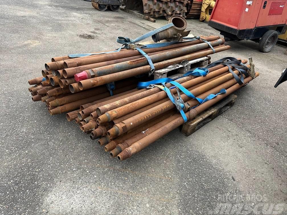  drilling pipe 75mm 3m long Bor