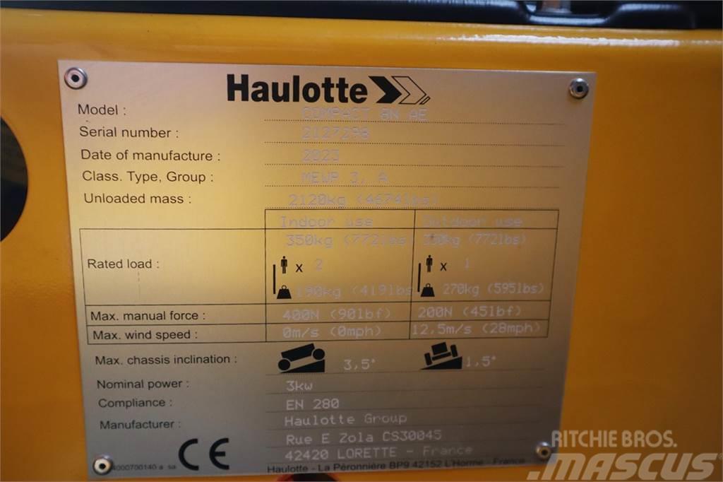 Haulotte Compact 8N Valid inspection, *Guarantee! 8m Workin Sakselifter
