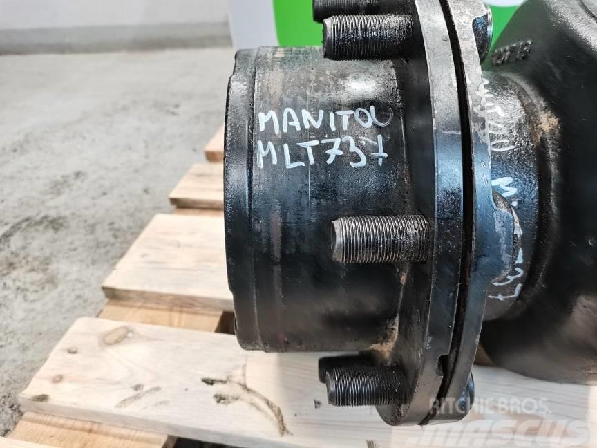 Manitou MLT 741 {wheel hub Spicer Dekk, hjul og felger