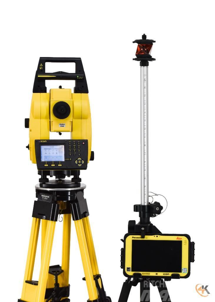 Leica ICR60 5" Robotic Total Station w/ CC80 & iCON Andre komponenter