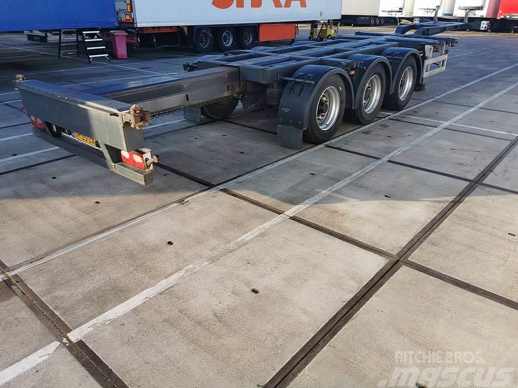 Pacton T3-010 Containerchassis Semitrailere