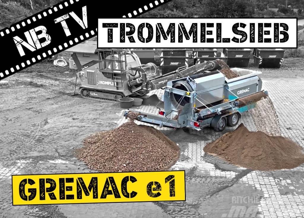 Gremac e1 Trommelsiebanlage - Radmobil Mobile sikteverk