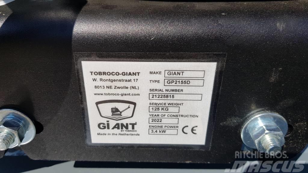 GiANT trilplaat GP2155D Hjullaster til komprimering