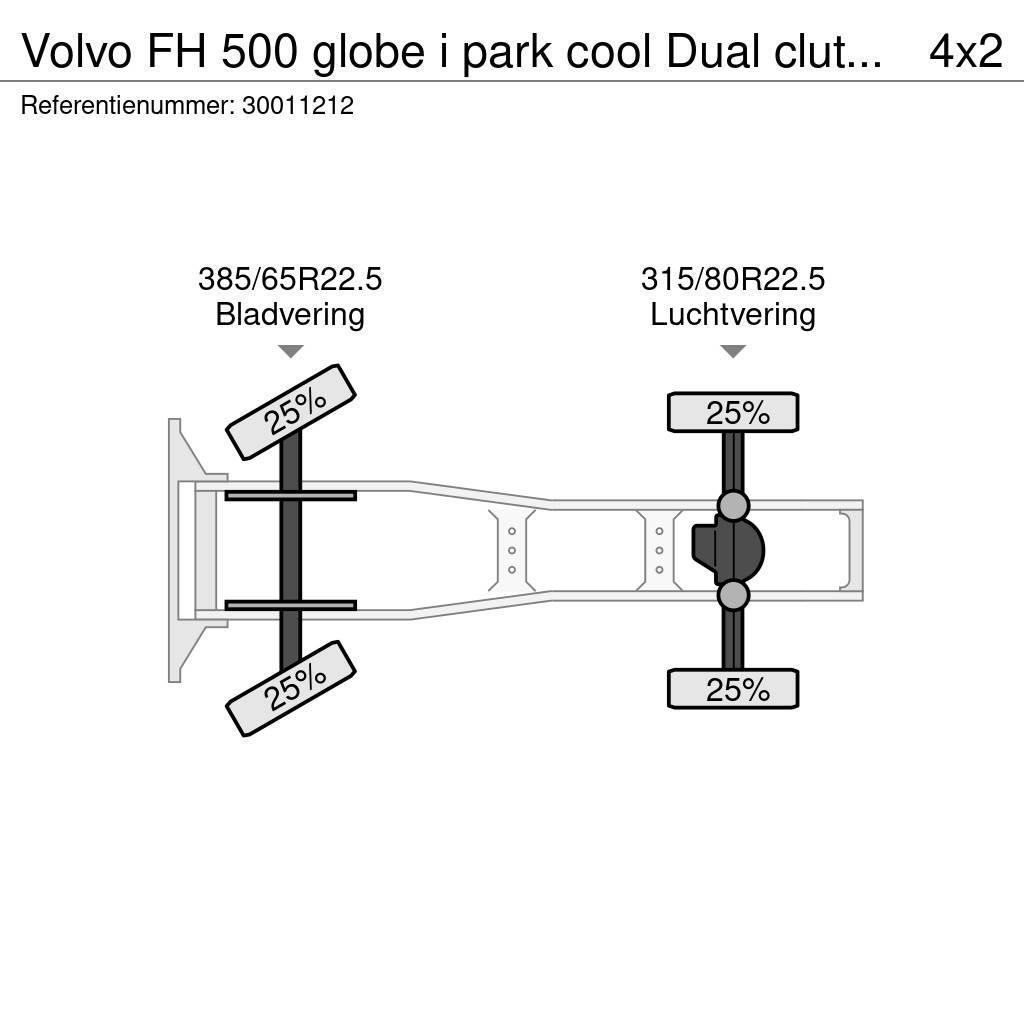 Volvo FH 500 globe i park cool Dual clutch21/12/16 Trekkvogner