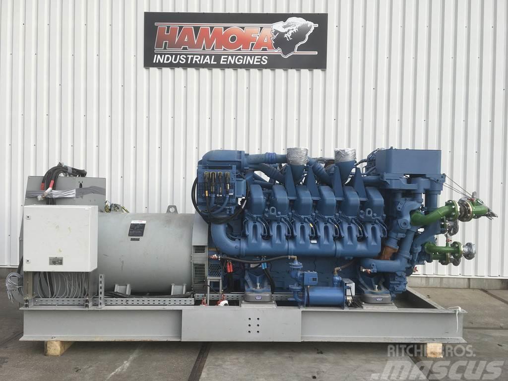MTU 12V4000 G23R GENERATOR 1550KVA USED Diesel Generatorer