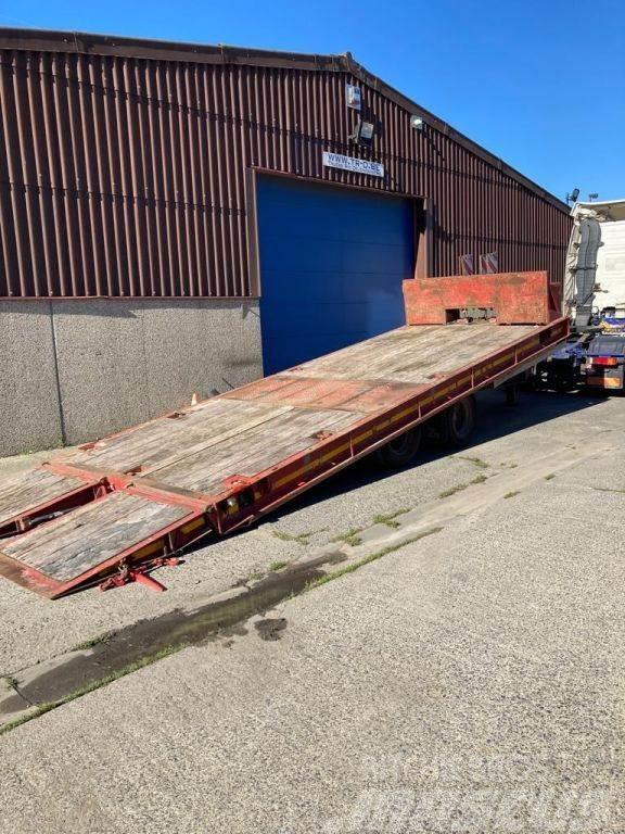 MOL 2 AXLES TIPPING TRAILER WITH RAMPS Maskinhenger