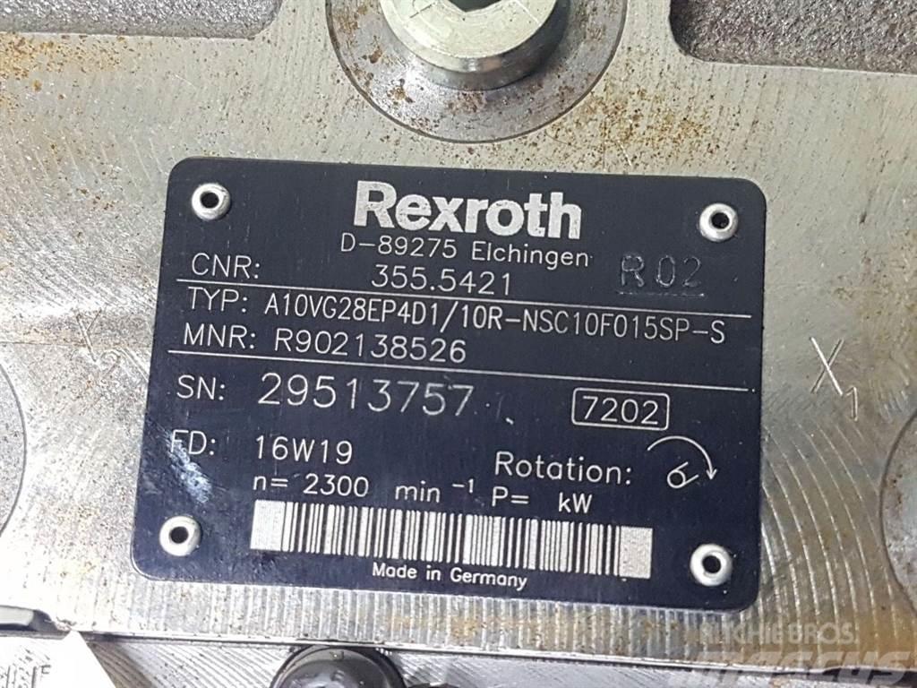 Rexroth A10VG28EP4D1/10R-Drive pump/Fahrpumpe/Rijpomp Hydraulikk