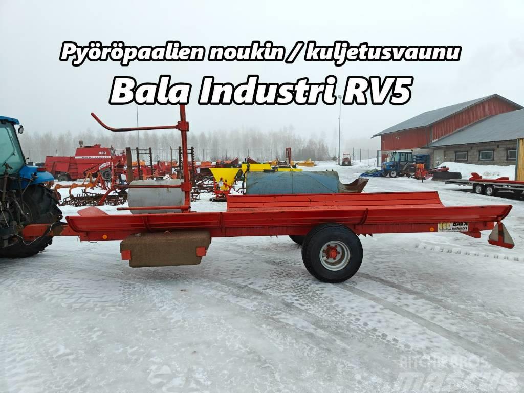 Bala Industri RV5 paalivaunu - VIDEO Rundballehengere