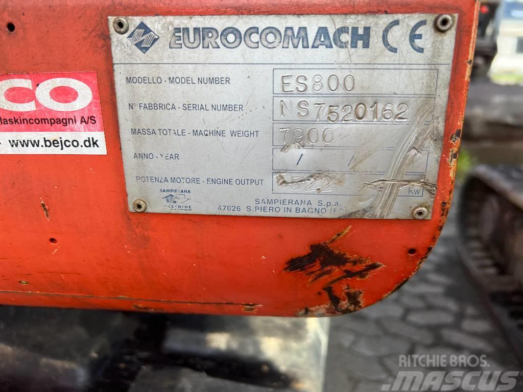 Eurocomach es800 Midigravere 7 - 12t