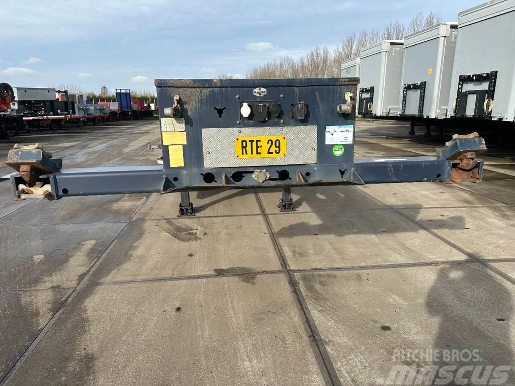 Renders 5 X IN STOCK, BPW, DISC, 20 + 40 FT Containerchassis Semitrailere
