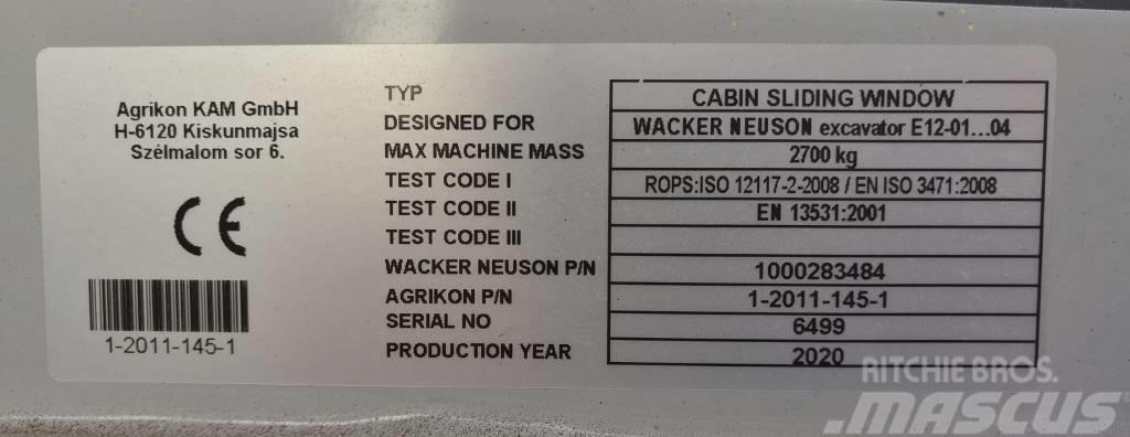 Wacker Neuson ET Andre komponenter