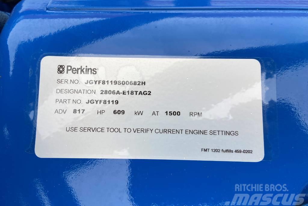 FG Wilson P715-3 - Perkins - 715 kVA Genset - DPX-16023-O Diesel Generatorer