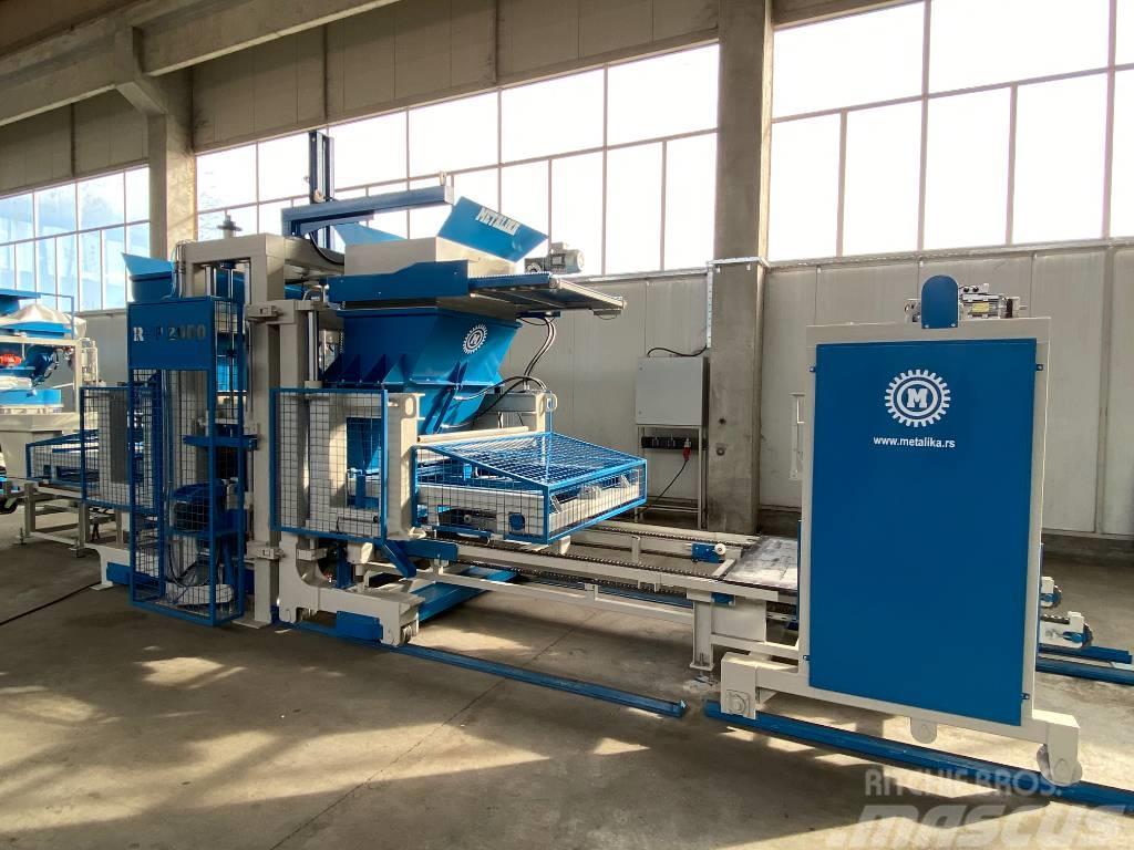 Metalika RVP-2000 Automatic block paver machine Sementstein maskiner