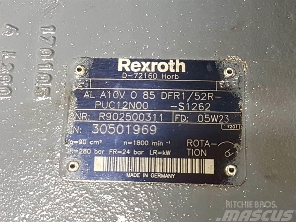 CASE 621D-Rexroth ALA10VO85DFR1/52R-Load sensing pump Hydraulikk