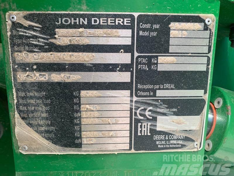John Deere M732 Slepesprøyter