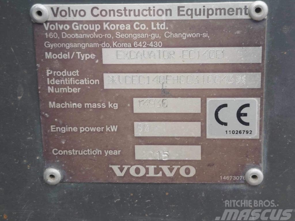 Volvo EC 140 EL Beltegraver