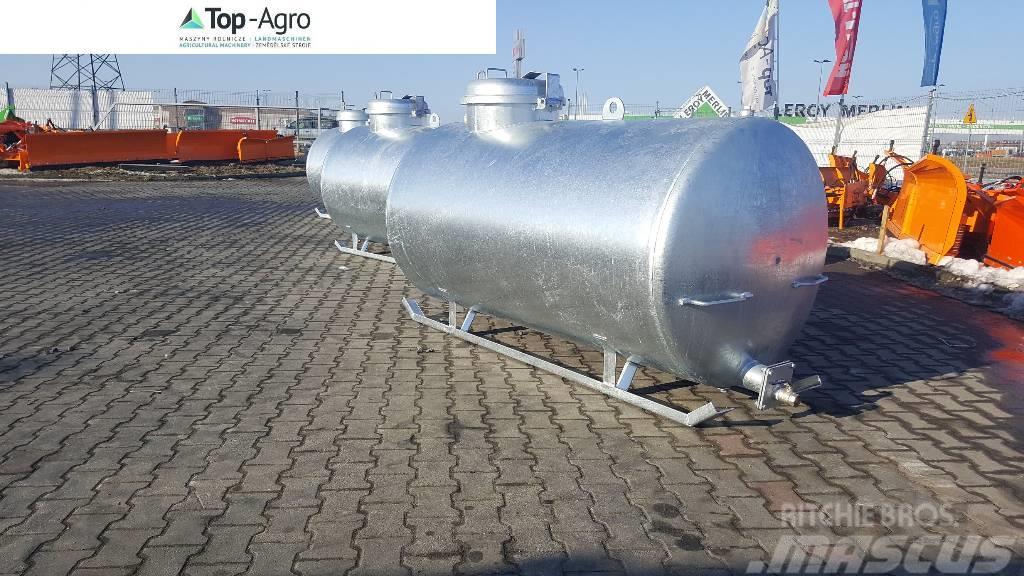 Top-Agro Water tank, 2000L, stationary + metal skids! Livdyr annet utstyr
