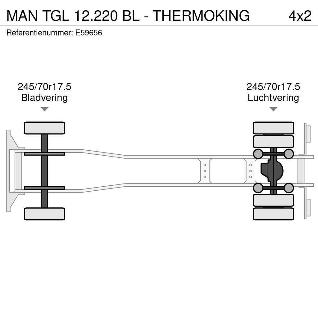 MAN TGL 12.220 BL - THERMOKING Skapbiler Frys/kjøl/varme