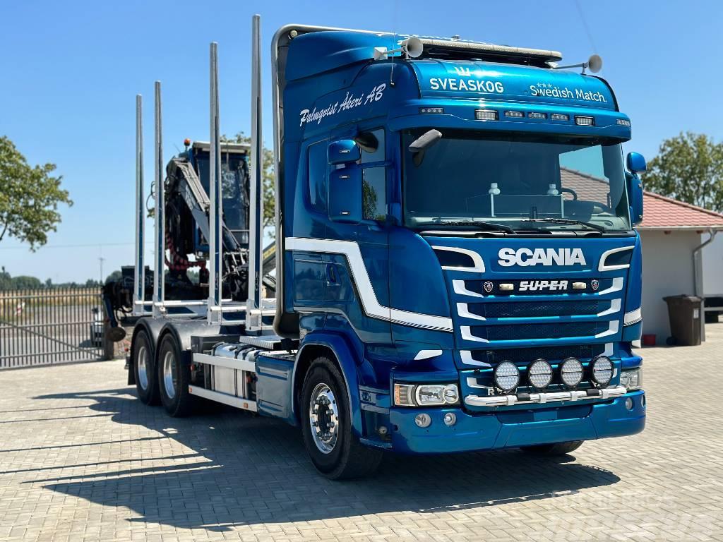 Scania R580 Tømmerbiler