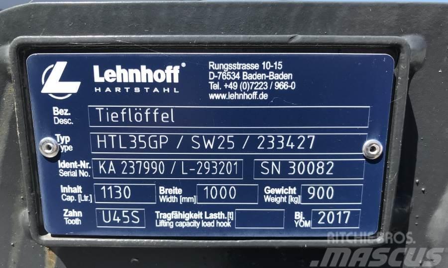 Lehnhoff 100 CM / SW25 - Tieflöffel Traktorgravere