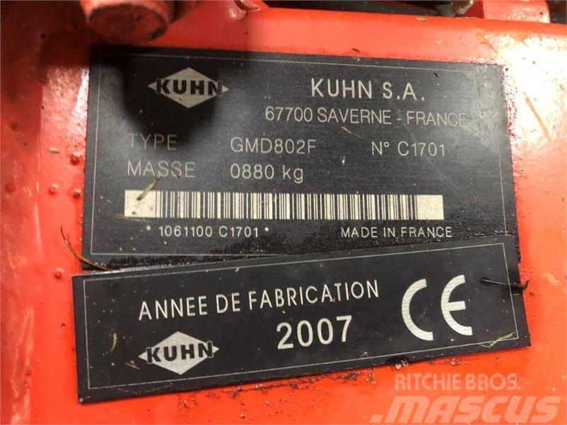 Kuhn GMD 802 F Knivbjælke lige renoveret Svanser