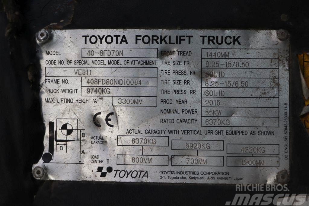 Toyota 40-8FD70N Diesel Trucker