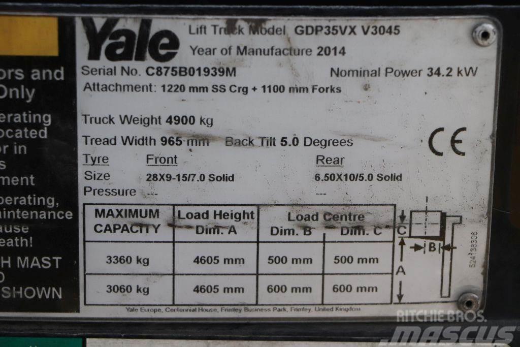 Yale GDP35VX Diesel Trucker