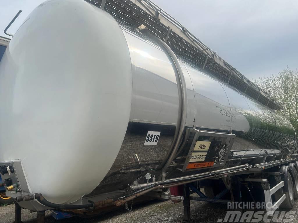 Indox Ros Roca 35,000 Litre GP Tankers Tanktrailere